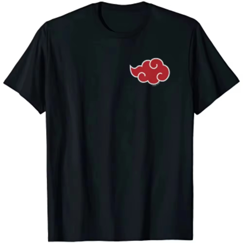Streetwear Brand Japan - 일본 애니메이션 아카츠키 구름 심볼 프린트