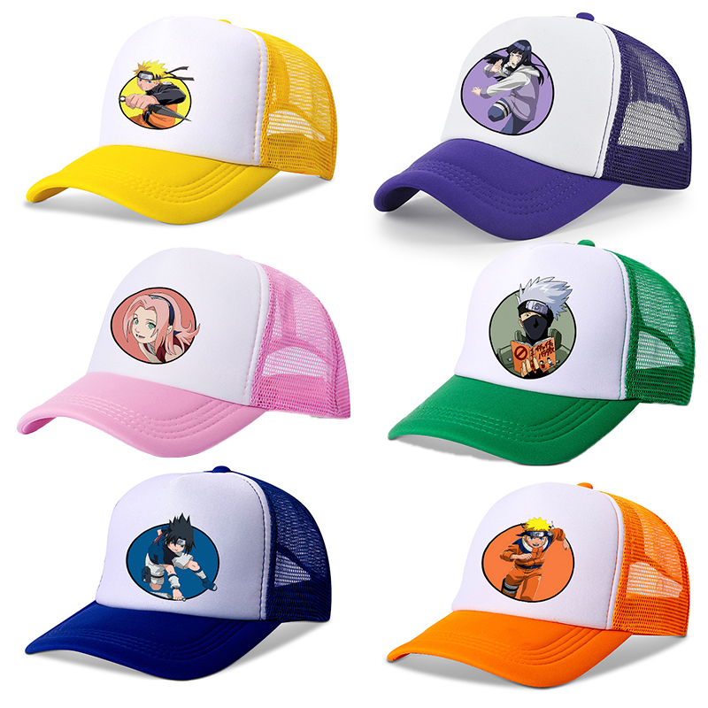 Streetwear Brand Hats - 나루토 소년 야구 모자 남성용 차양