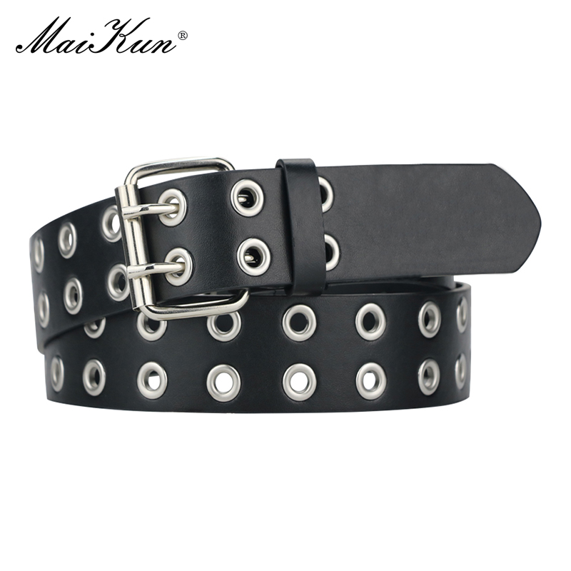 Maikon-여성 펑크 고스 벨트 브랜드 가죽 여성 그 - Streetwear Brand Belts 리뷰 및 가격