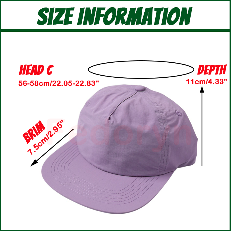 페도린 맞춤 자수 야구 모자 플랫 브림 소프트탑 힙합  - Streetwear Brand Hats 리뷰 및 가격