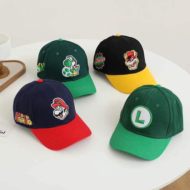 페리퍼럴 마리오 야구 모자 피규어 바우저 루이지 요시  - Streetwear Brand Hats 리뷰 및 가격