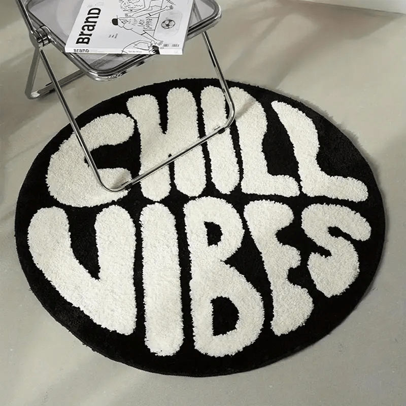 VIKAMA 아메리칸 스트리트웨어 브랜드 라운드 러그  - Streetwear Brand Home Decor 리뷰 및 가격
