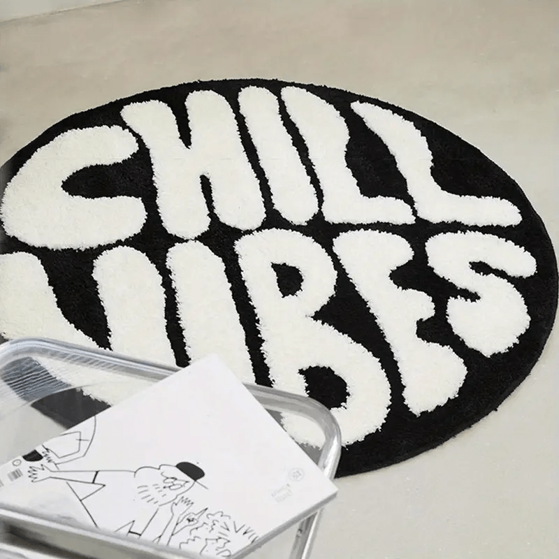 VIKAMA 아메리칸 스트리트웨어 브랜드 라운드 러그  - Streetwear Brand Home Decor 리뷰 및 가격