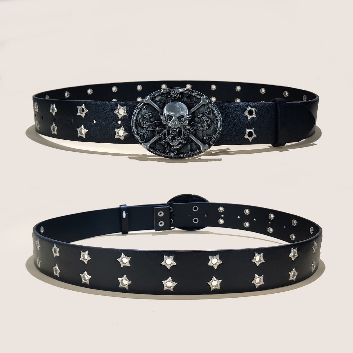고딕 남성 벨트 고급 브랜드 가죽 여성 와이드 벨트 할 - Streetwear Brand Belts 리뷰 및 가격