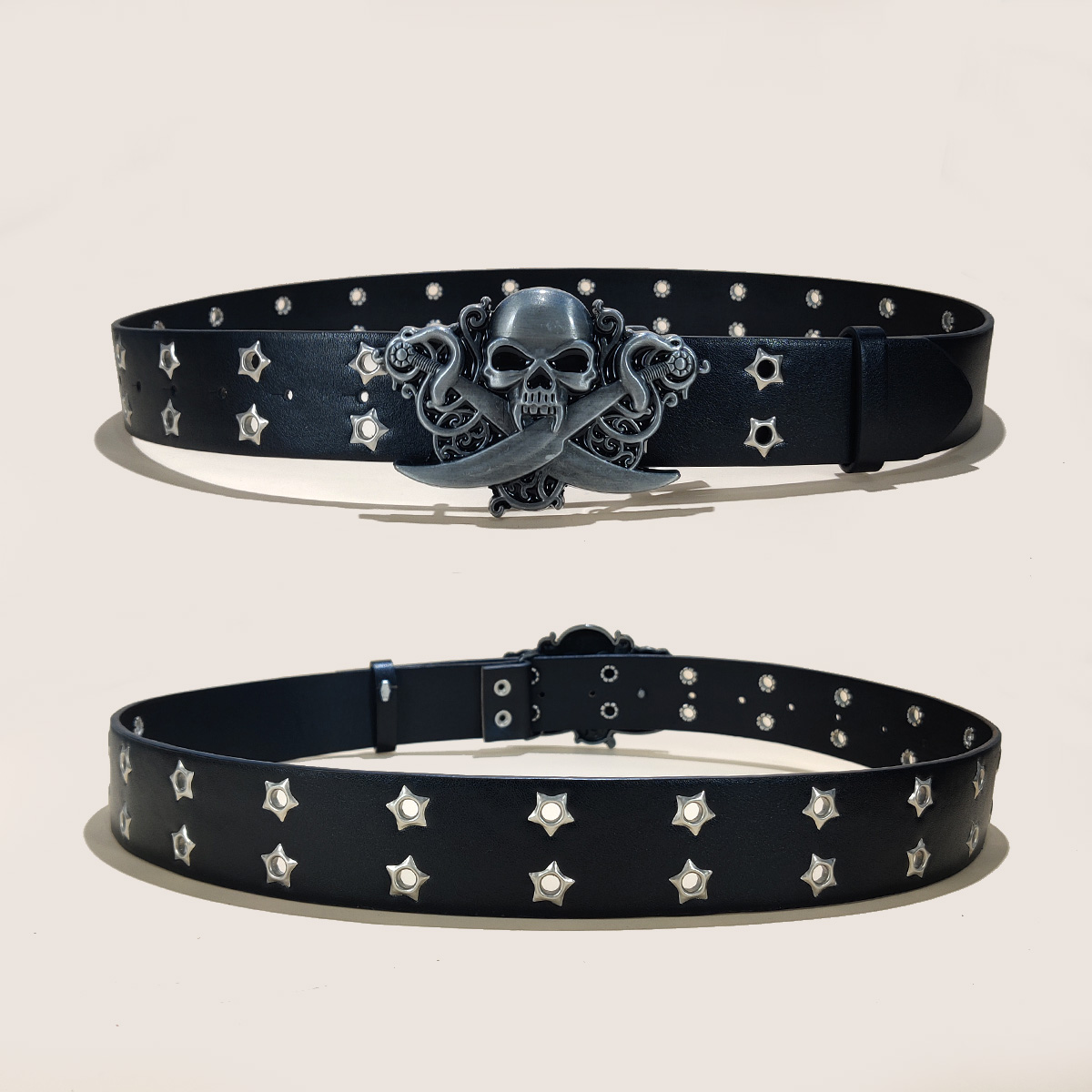 고딕 남성 벨트 고급 브랜드 가죽 여성 와이드 벨트 할 - Streetwear Brand Belts 리뷰 및 가격