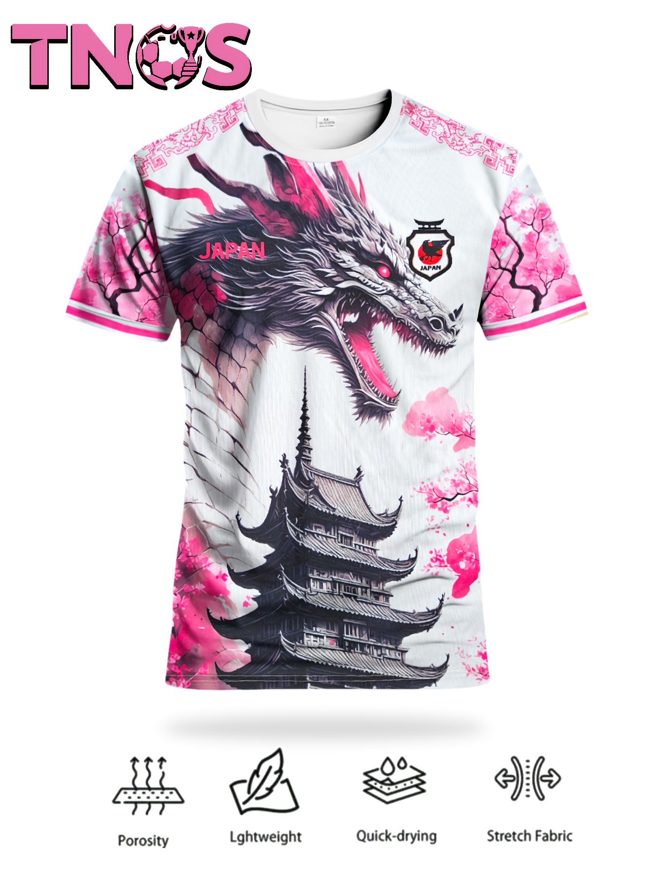 TNOS 스포츠 브랜드 일본 축구 유니폼, 드래곤 사쿠 - Streetwear Brand Japan 리뷰 및 가격