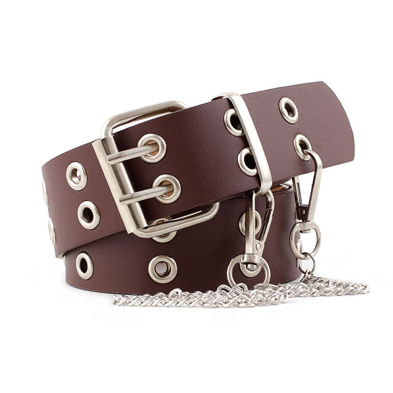 여성 펑크 고스 벨트 브랜드 가죽 여성 그런지 벨트 할 - Streetwear Brand Belts 리뷰 및 가격