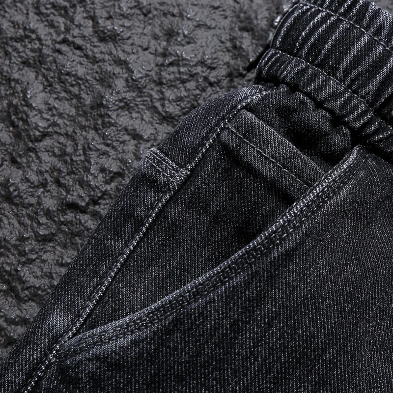 브랜드 남성용 신상 가을 청바지 블랙 그레이 스트레치  - Streetwear Brand Denim 리뷰 및 가격